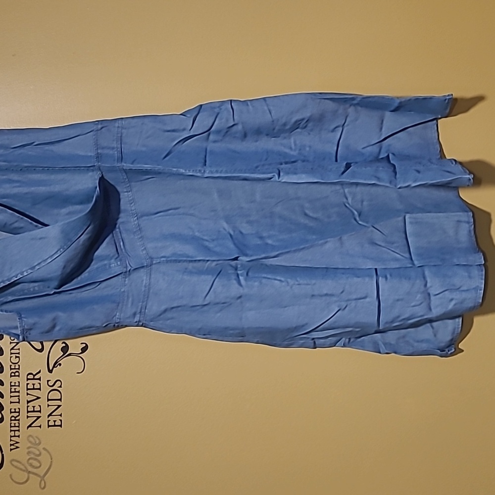 Modcloth Sleeveless Chambray Dress - Picture 5 of 8